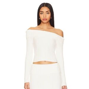 Superdown Ava Sweater in Cream Size XS